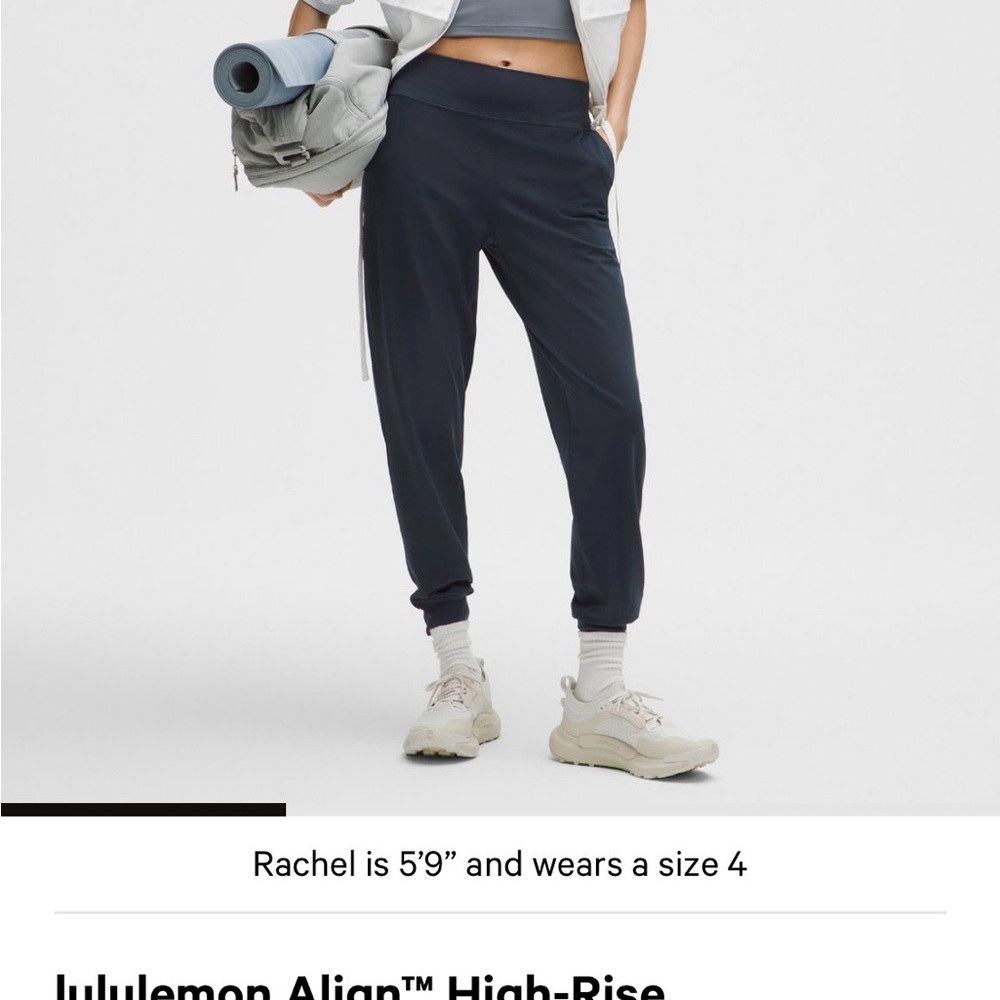 lululemon athletica High-Rise Track Joggers - navy blue